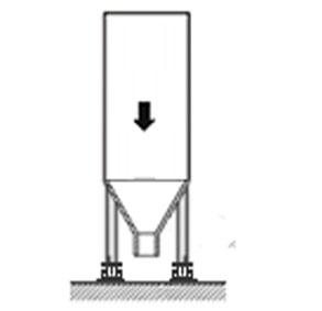Capteur de pesage pour silo et trmie